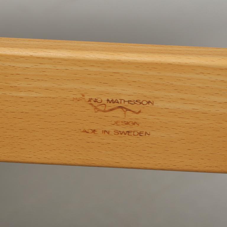 FÅTÖLJER, ett par, "Mina" Bruno Mathsson, 1900/2000-tal.