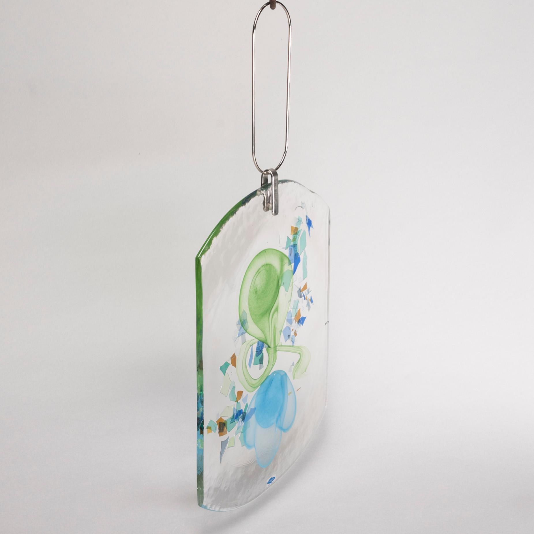 GLASSKULPTUR, signerad Kerttu Nurminen, Nuutajärvi Notsjö, daterad 1991 och numrerad 24/150.