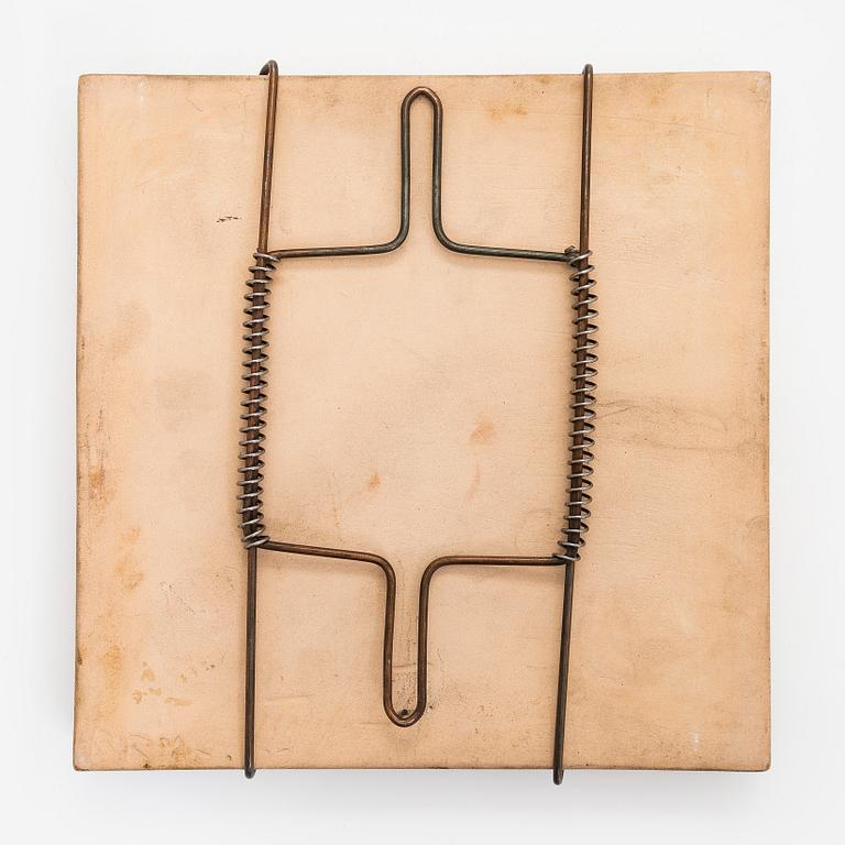 Rut Bryk, relief, stoneware, signed BRYK.