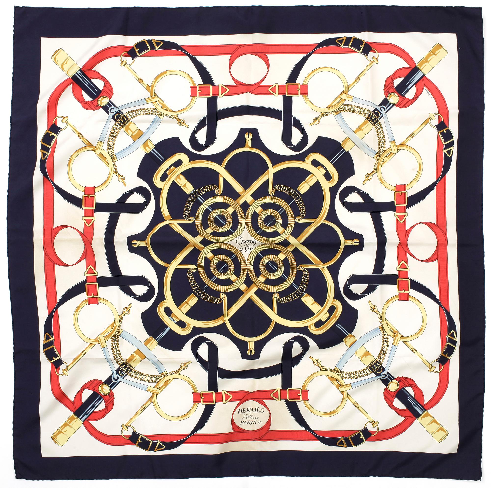 SCARF, "Eperon d'Or", Hermès.
