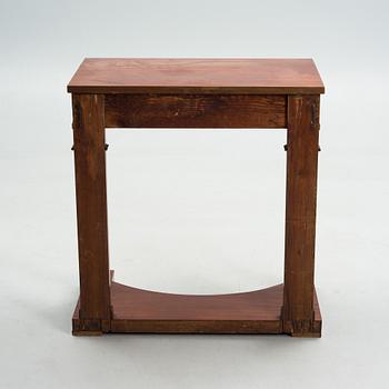 A CONSOLE TABLE, empire, early 19th century.