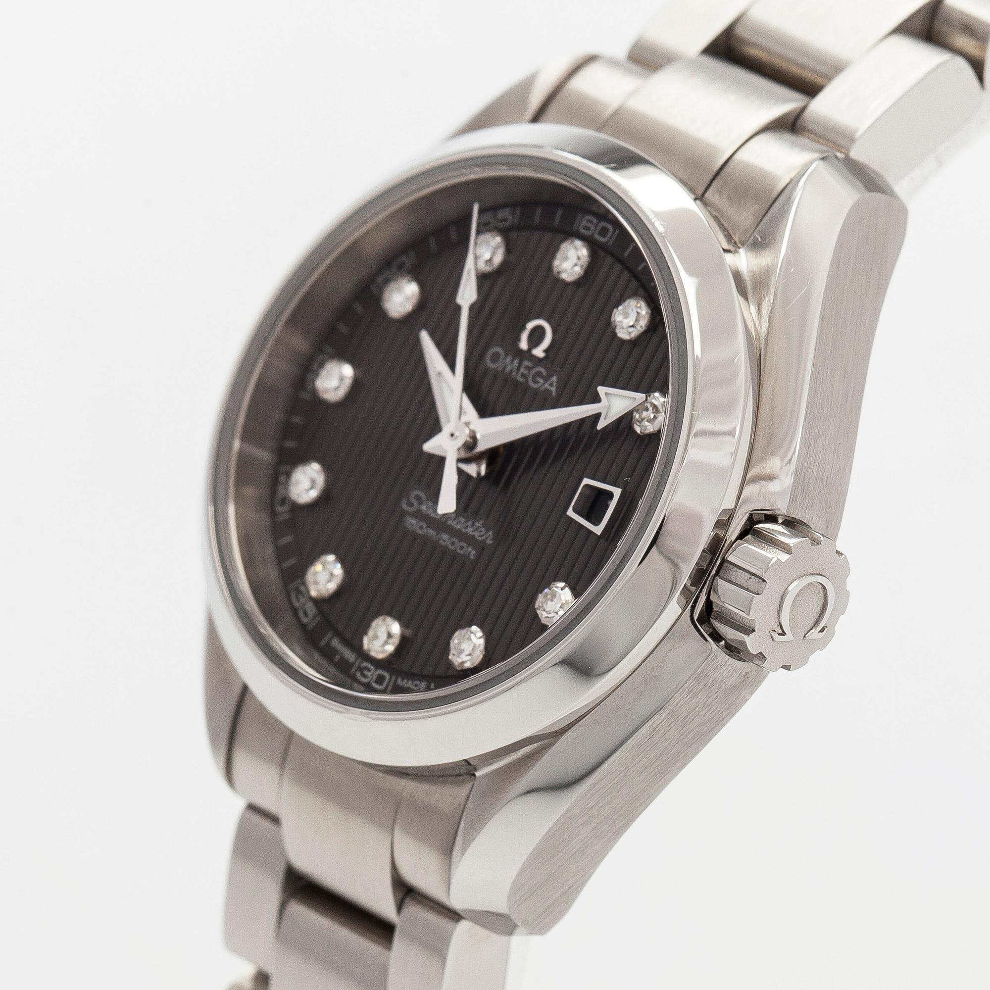 Omega, Seamaster, Aqua Terra 150m, rannekello, 30 mm.