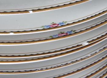 SERVISDELAR, porslin, 28 delar, Seltmann Weiden, Tyskland.