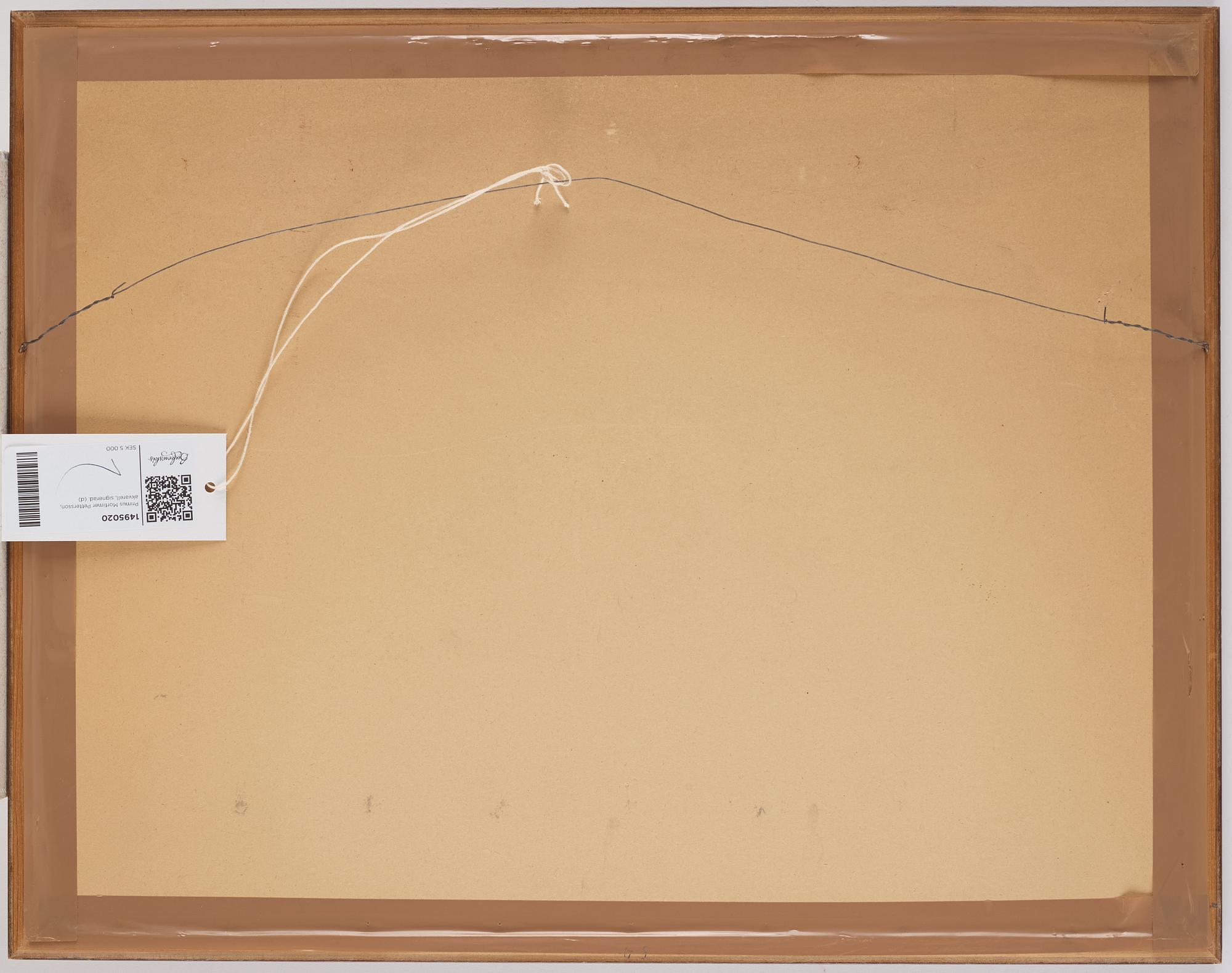 Primus Mortimer Pettersson, Solnedgång.