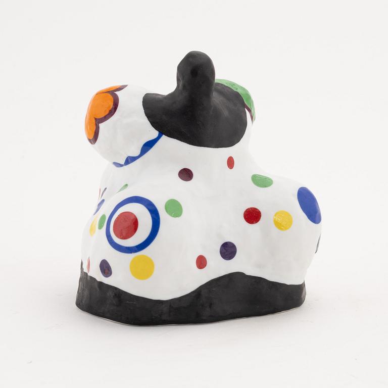 Niki de Saint Phalle, a 'Nana' porcelain sculpture, Rosenthal Studio Linie, Germany, post 1973.