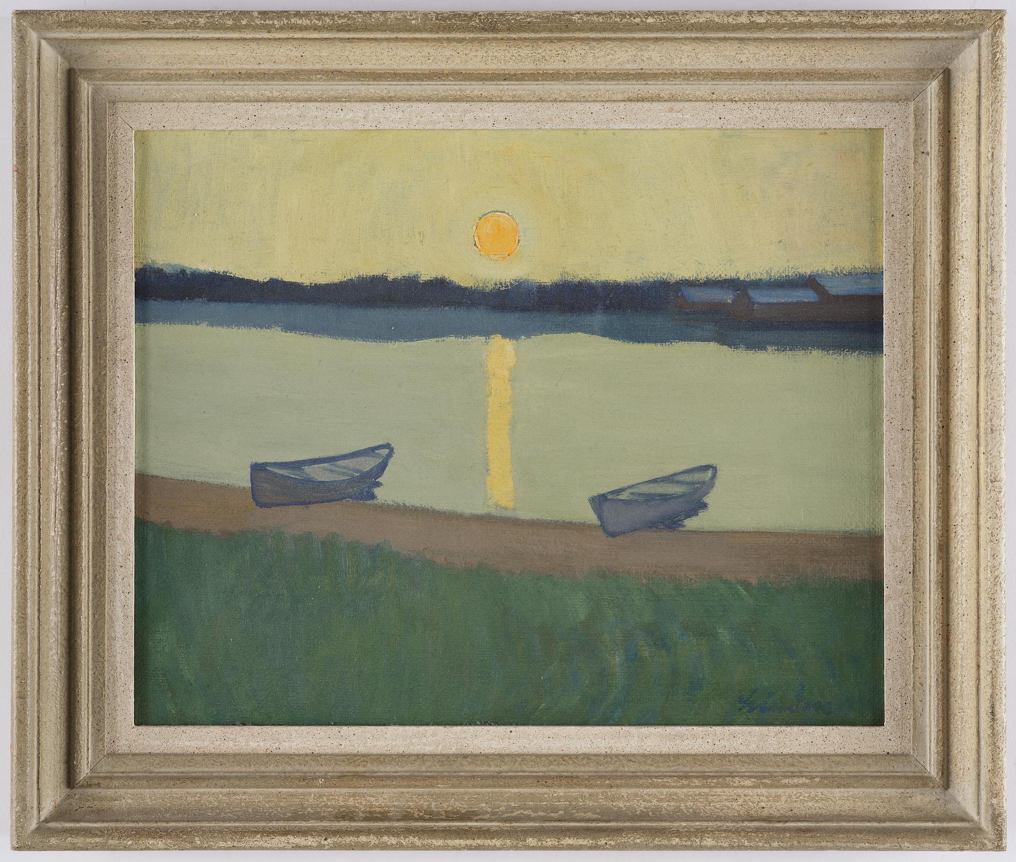 Helge Linden, "Vid älvstranden".