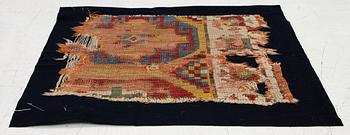 An 18th century Cappadocia 'Memling Gül" fragment, c. 55 x 58 cm.