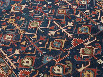 ANTIQUE SHIRVAN RUNNER. 461 x 120,5 cm.