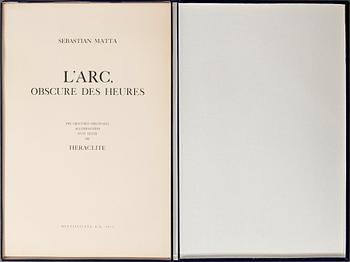 Roberto Matta, mapp "L'Arc, obscure des heures".