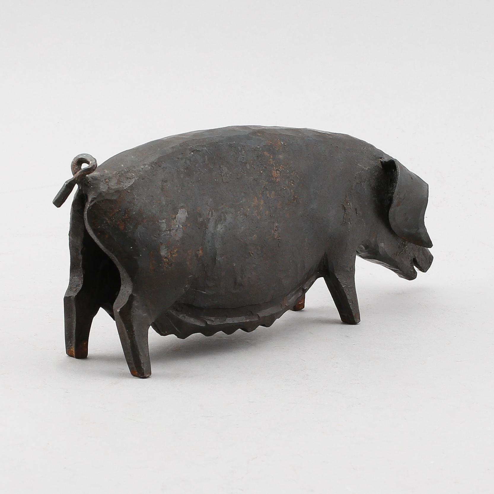 LARS LARSSON, skulptur, smide, signerad.