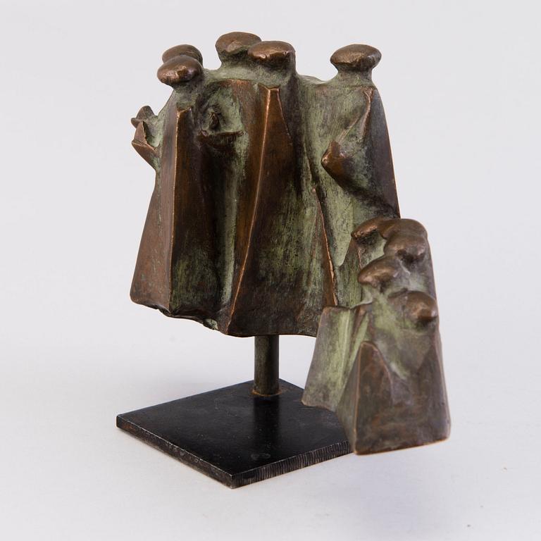 PENTTI PAPINAHO, bronze, signed and dated -67.