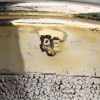 A Swedish Baroque parcel-gilt silver beaker, mark of Per Eriksson (Jönköping 1656-1661-).