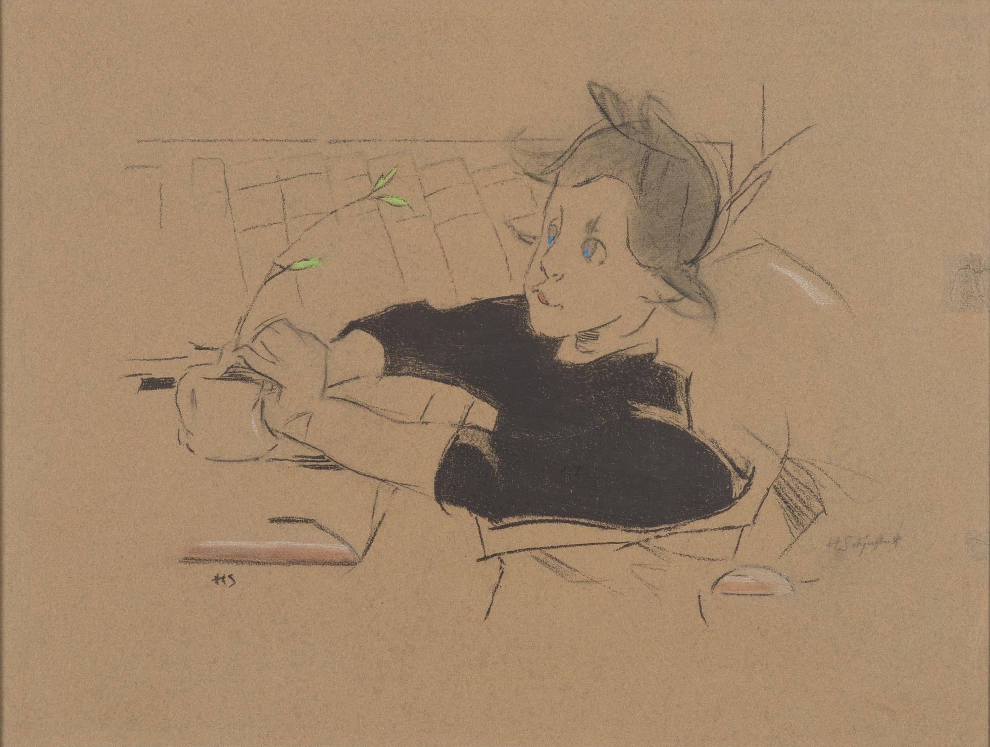 Helene Schjerfbeck, "The Convalescent".