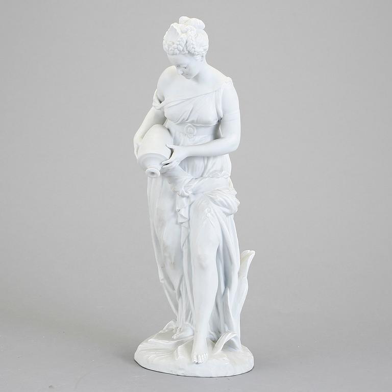 SKULPTUR, parian, 1900-talets första hälft.