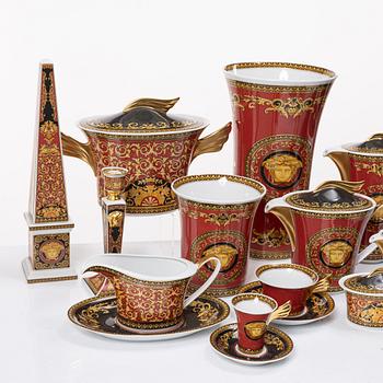 Versace, a 117 piece dinner service, "Medusa", Rosenthal, Germany.
