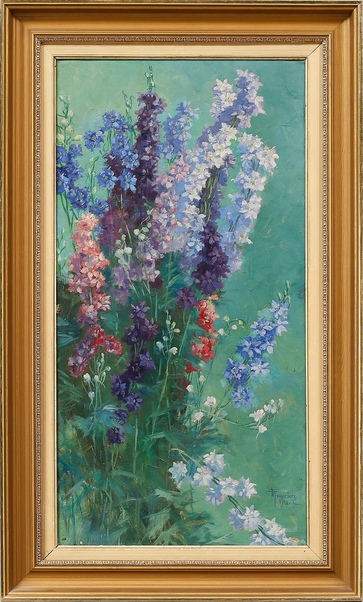 oil on canvas, signed and dated 1905.