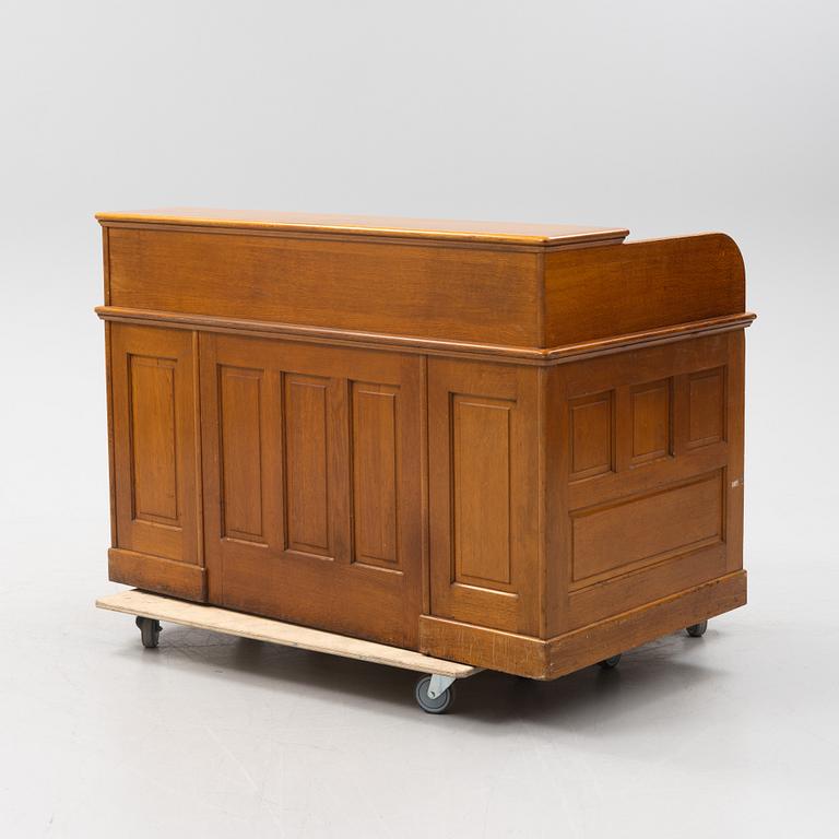 Skrivbord, med jalusi, Åtvidabergs Snickerifabrik, 1900-talets mitt.