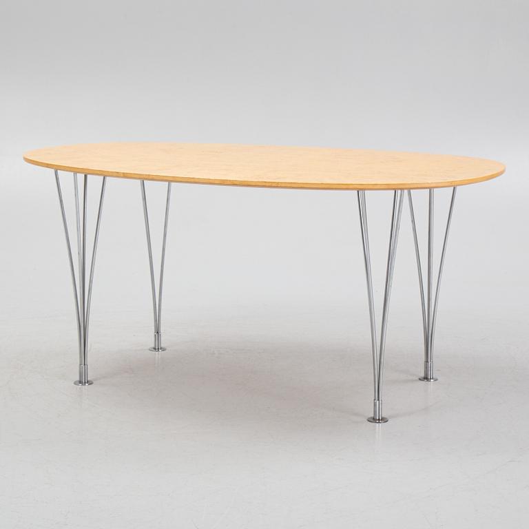 Bruno Mathsson & Piet Hein, matbord, "Superellips", Mathsson International, Värnamo, Sweden.