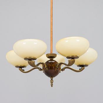 Paavo Tynell, a 1930's '1386/5' chandelier for Taito.