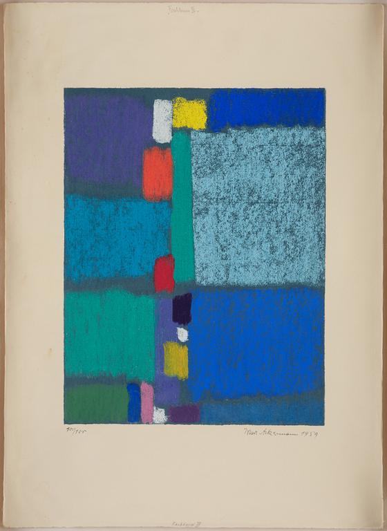 Max Ackermann, "Farbturm III".