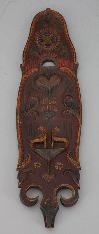 LINBRÄDE/ROCKBLAD, Österbotten, Finland, daterat 1866.