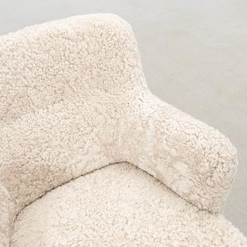 Fåtöljer ett par Danmark 1900-talets mitt/andra hälft.