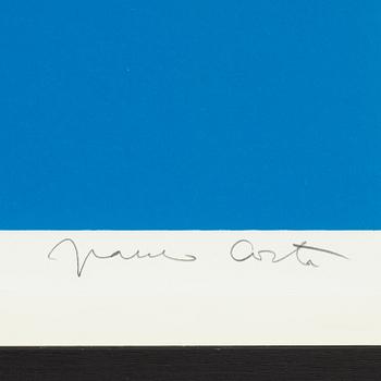 Franco Costa, silkscreen in colours, signed XXIX/XXX.