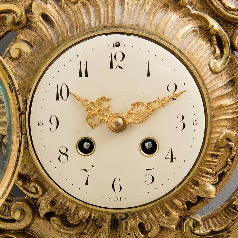 WALL CLOCK, Japy Frères, France, the late 19th century.