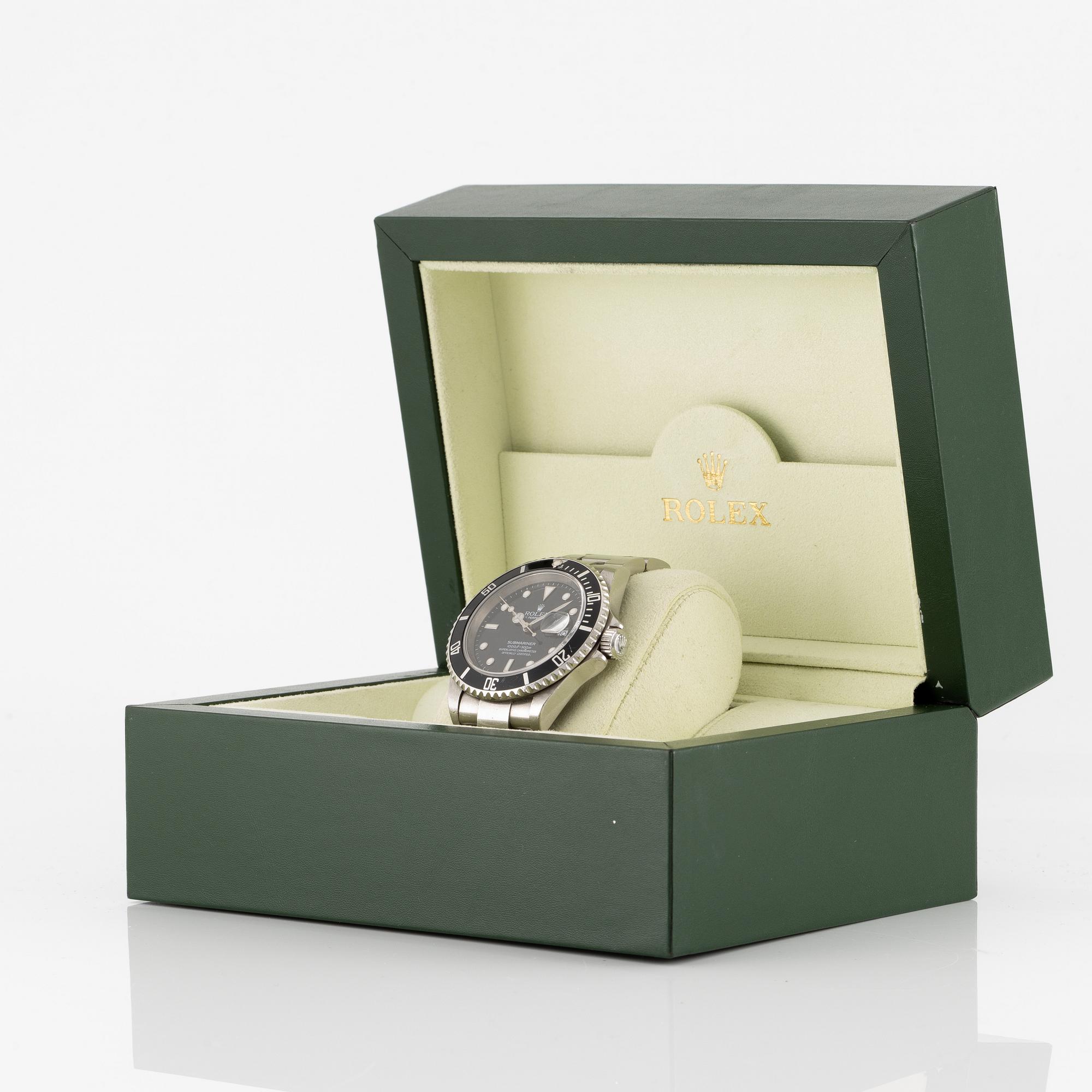 Rolex, Oyster Perpetual Date, Submariner, armbandsur, 40 mm.