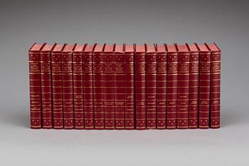 BÖCKER, 18 st, "Svenska slott och herresäten", 1960/70-tal.