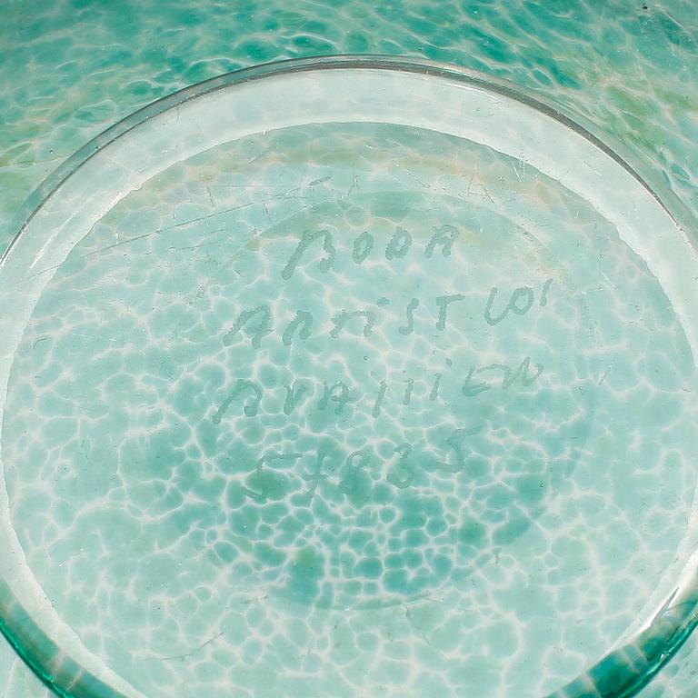 SKÅL SAMT VAS, glas, Bertil Vallien, Kosta, 1900-talets slut.