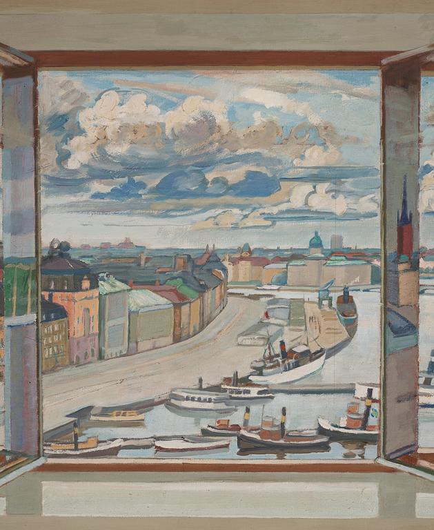 Axel Nilsson, View of Stockholm.