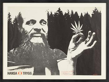 Kjartan Slettemark, offset, signed.