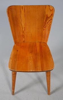 STOLAR, 4 st, "modell 510", Svensk Fur, Göran Malmvall, Karl Andersson och söner, 1900-talets andra hälft.