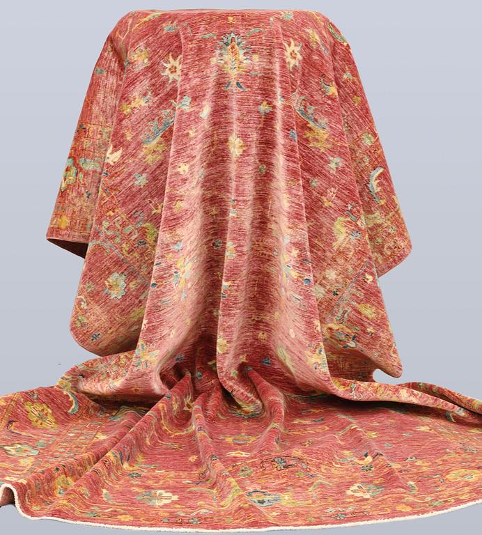 Matta, Ziegler design, ca 345 x 247 cm.