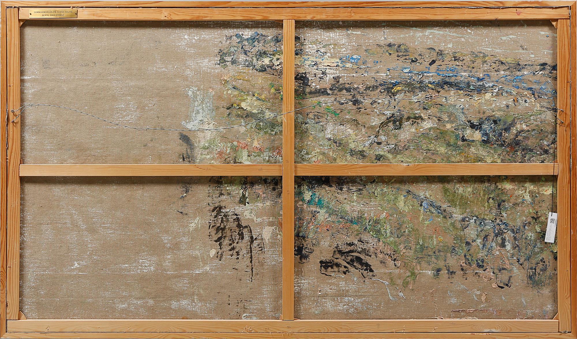 BERTIL DAHLSTRAND, olja på duk, signerad och daterad -79.