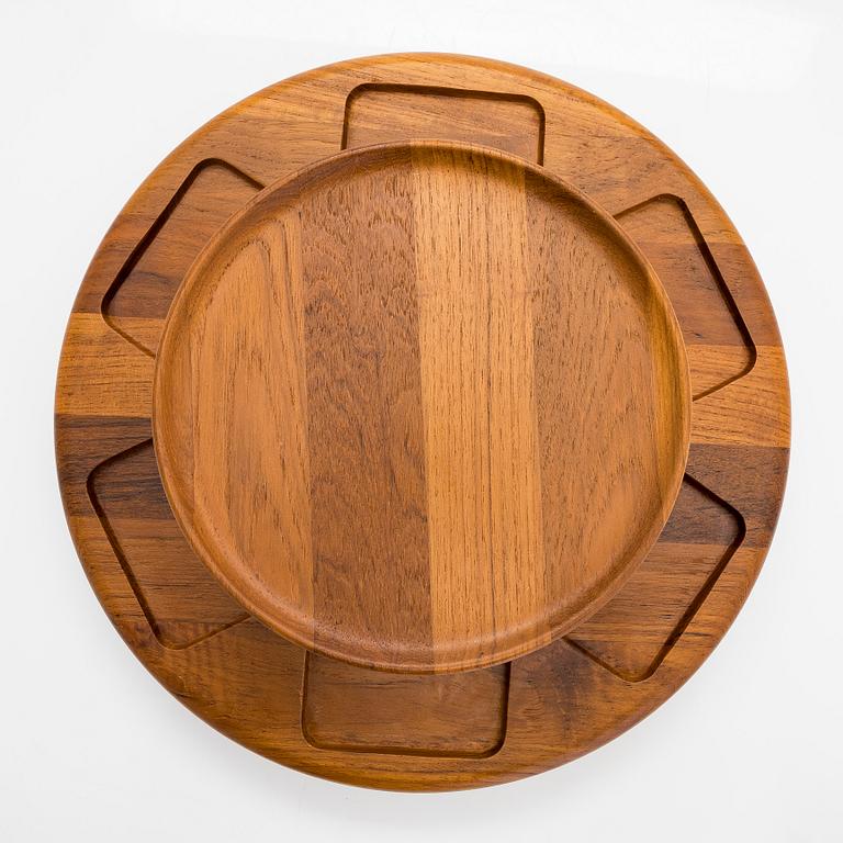 A 1960/70s serving tray 'Lazy Susan' for Digsmed, Denmark.