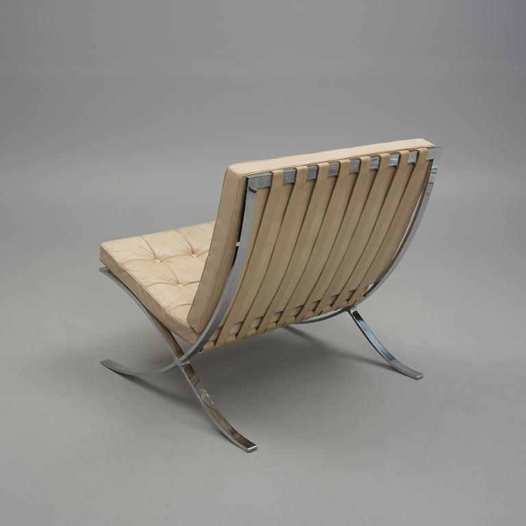 FÅTÖLJER, ett par, "Barcelona", Mies van der Rohe, 1960-tal.