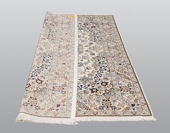 Matta, Nain part silk s.k 9LAA, ca   260 x 175 cm.