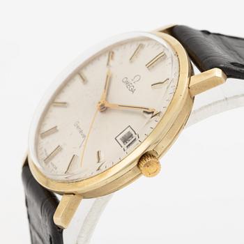 Omega, Genève, wristwatch, 34 mm.