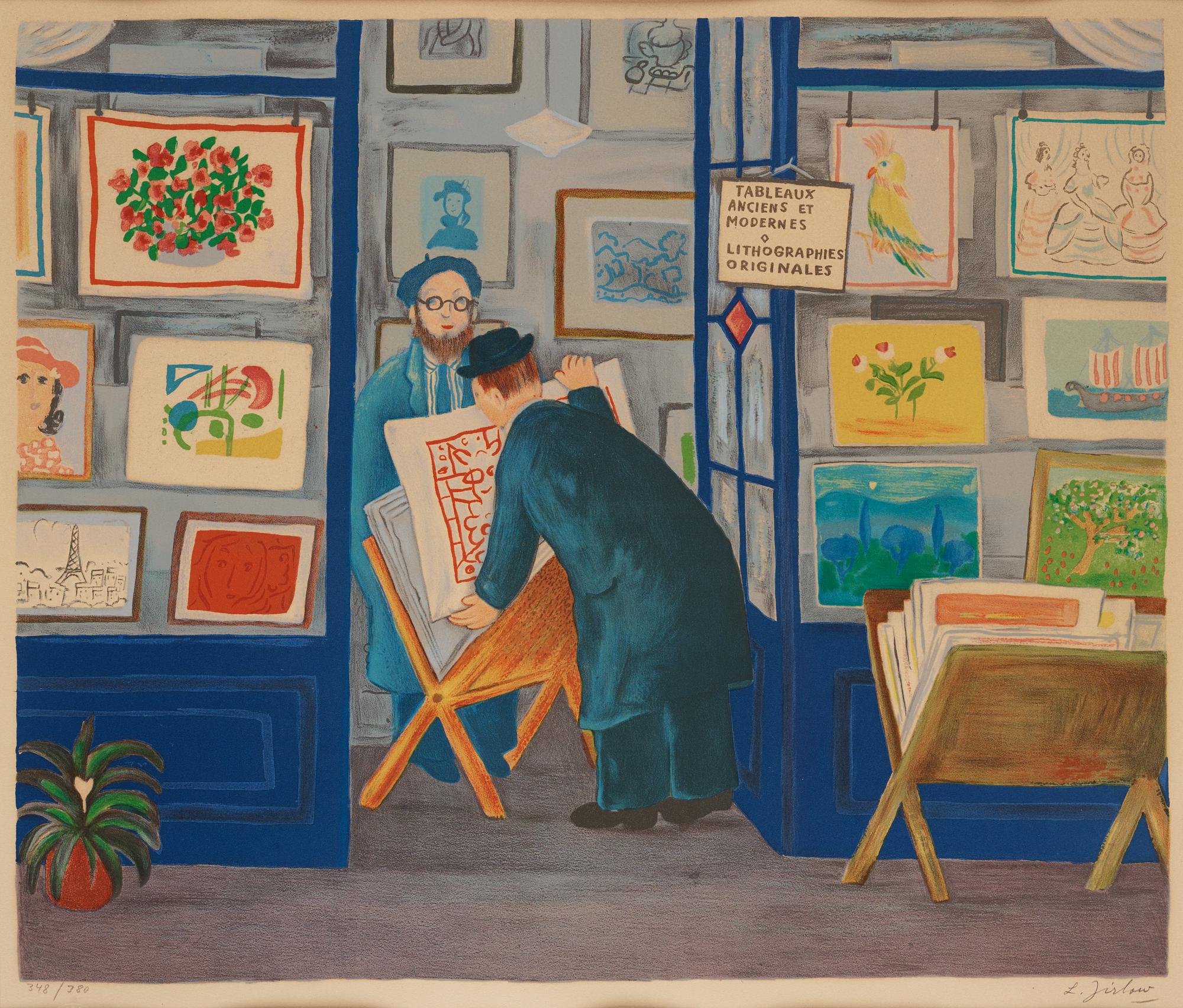 Lennart Jirlow, "Konsthandeln".