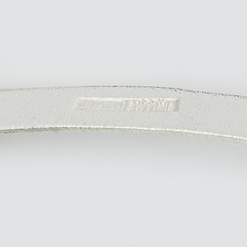 Lapponia, tre par örhängen, en ring och ett collier, silver.