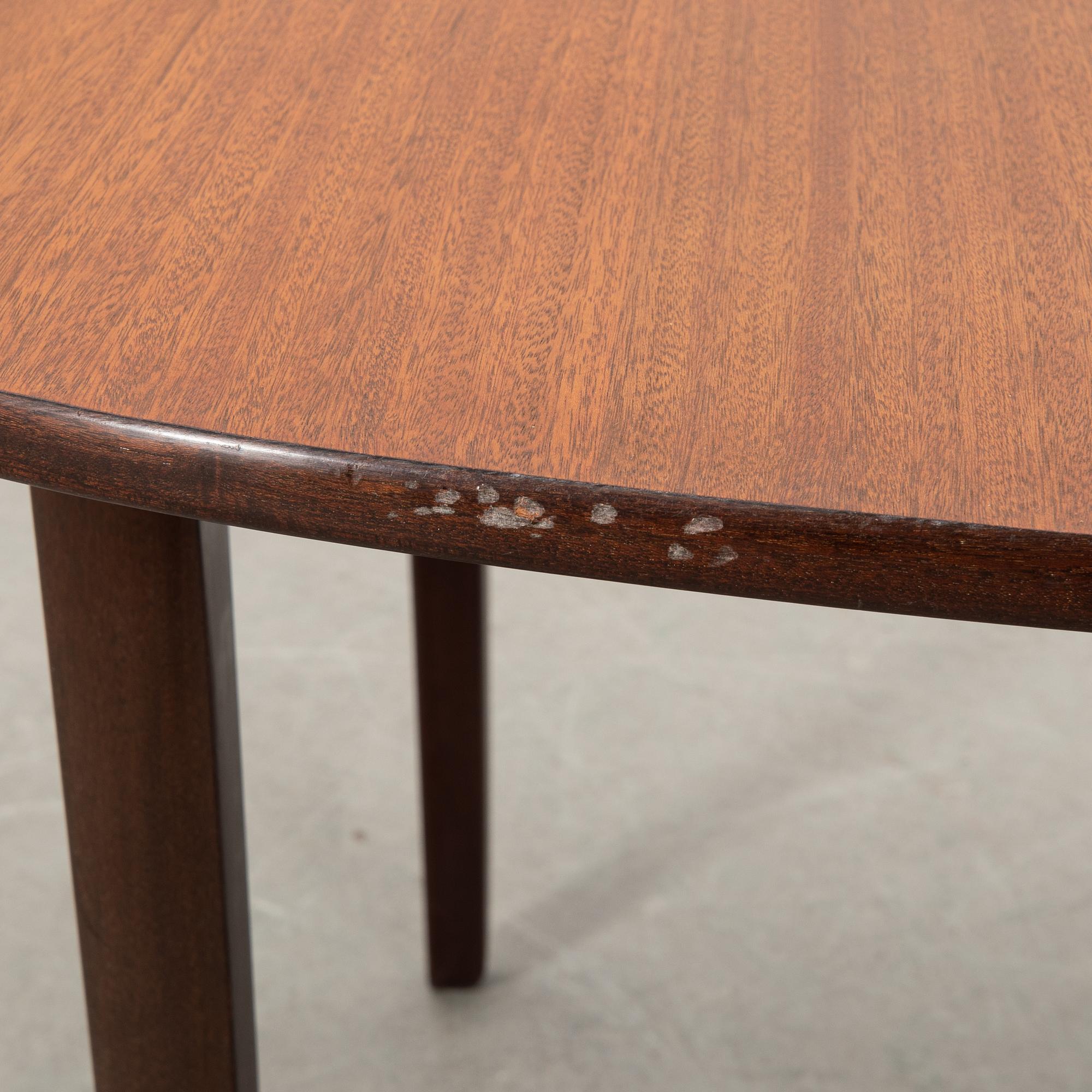Ole Wanscher, ining table "Rungstedlund" for P Jeppesen Denmark 1960s.