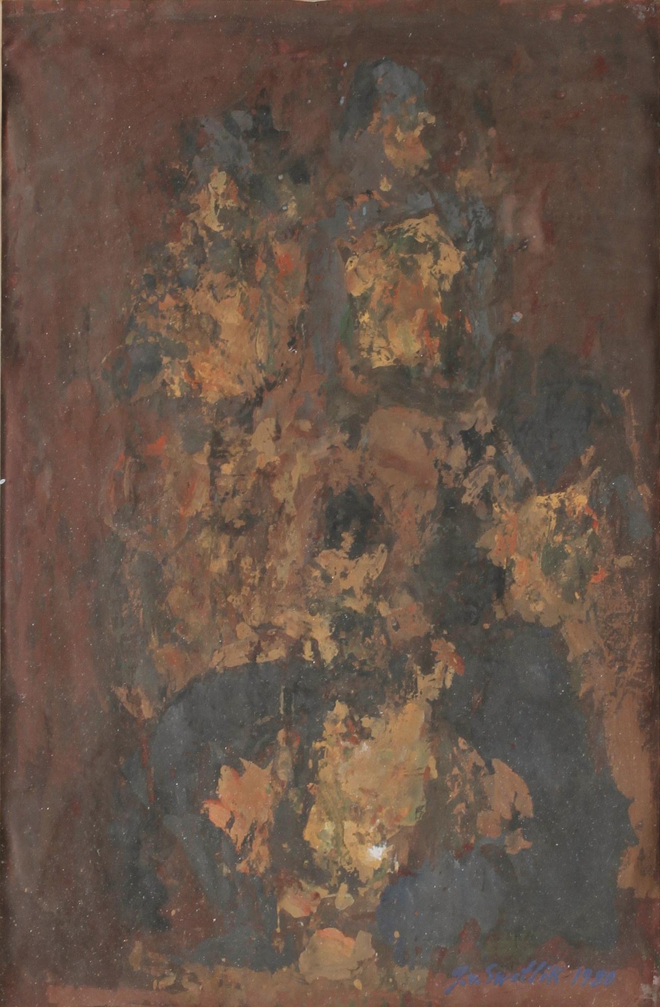 GEORGES VON SWETLIK, tempera, signerad och daterad 1980.