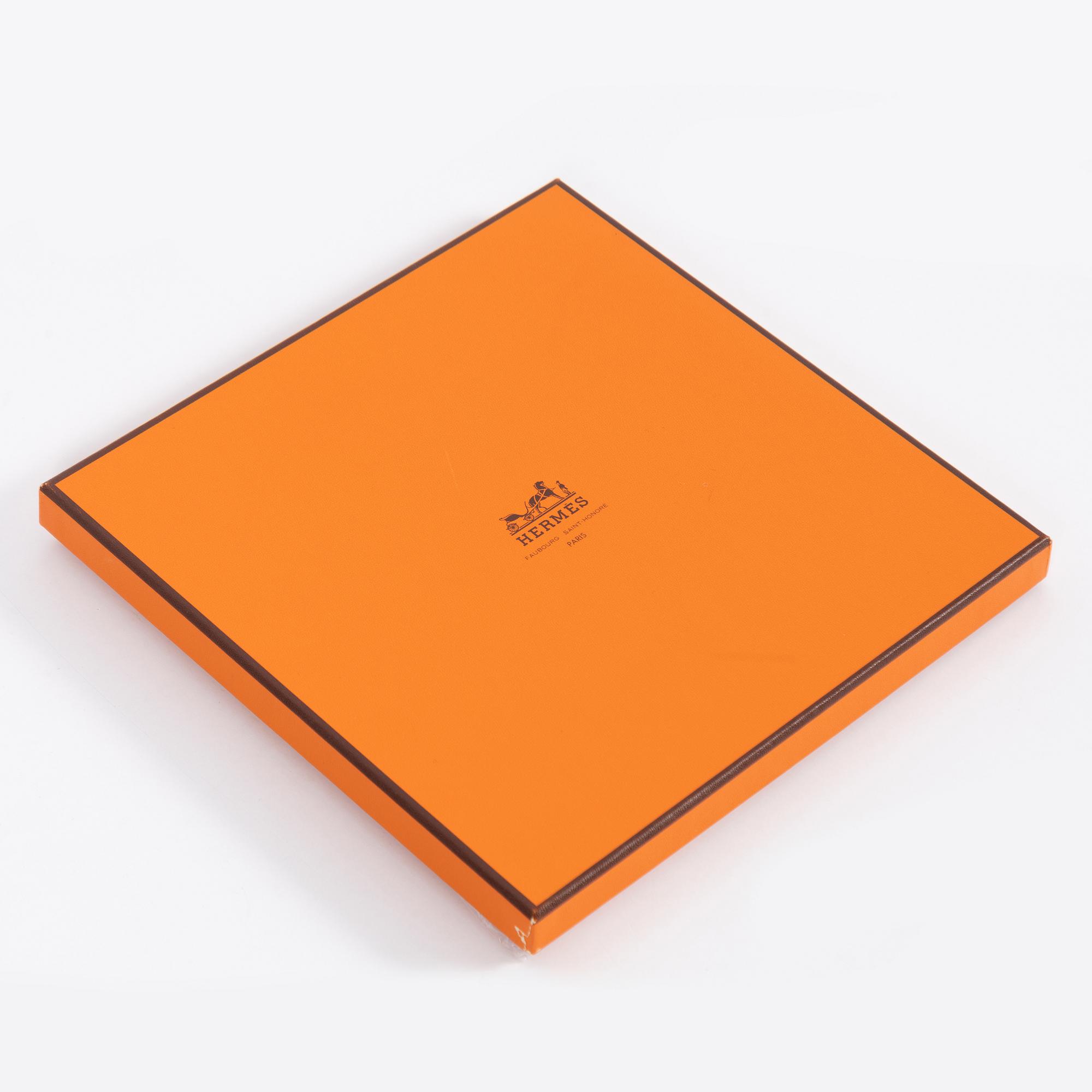 Hermès, scarf, "Ors Bleus D'Afrique".