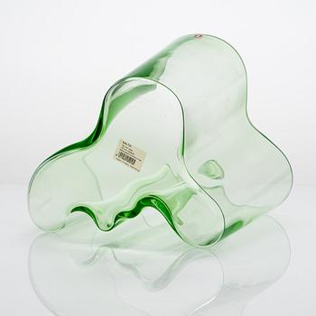 Alvar Aalto, A glass vase, model 3030. Signed Alvar Aalto Iittala.