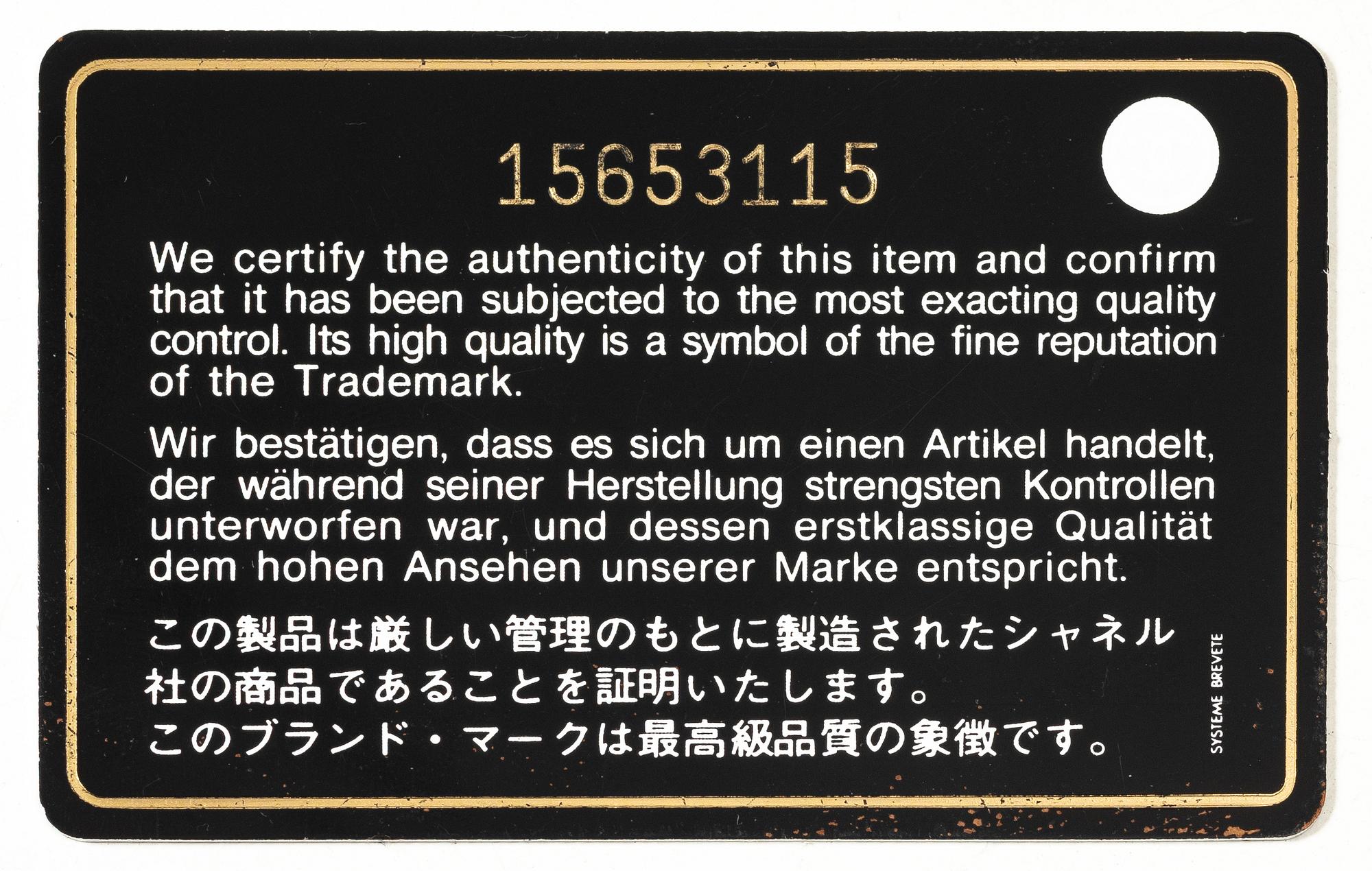 Chanel, väska, "Double Flap Bag", 2011.