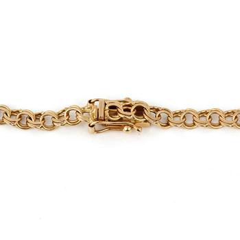 COLLIER, 18 k guld. 1976. Vikt ca 20 gram.