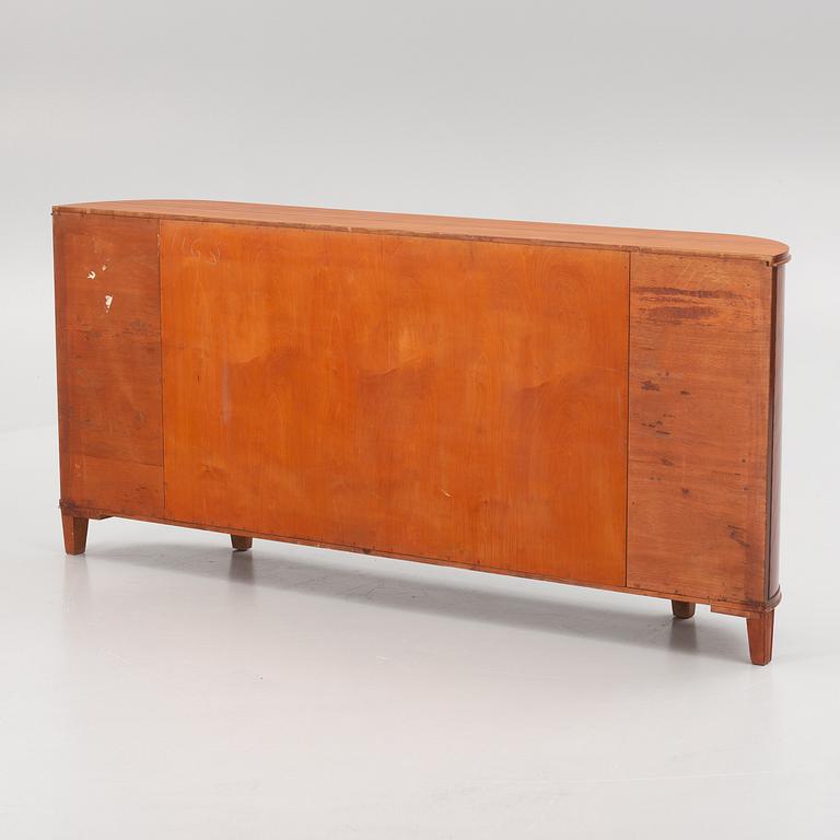A Swedish Modern bookcase/sideboard, 1940's/50's.