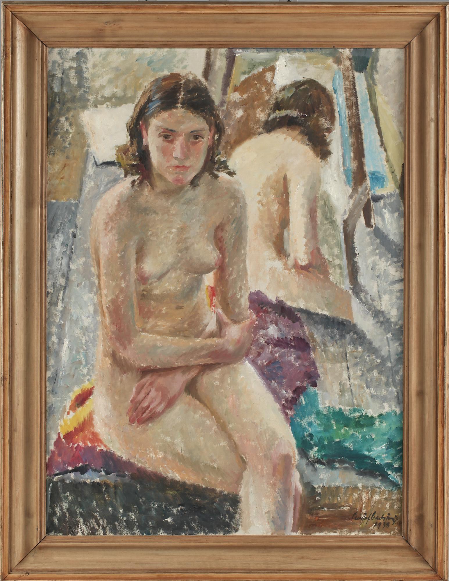 GUSTAF CARLSTRÖM, olja på duk, signerad och daterad 1938.